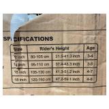 Costway 6"Kids Bicycle Bike Training Wheels Bike Height Adjustable Seat w/Coaster Brake