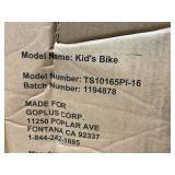 Costway 6"Kids Bicycle Bike Training Wheels Bike Height Adjustable Seat w/Coaster Brake