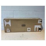 Mirrored Jewelry Cabinet Armoire Organizer w/ LED lights-Brown