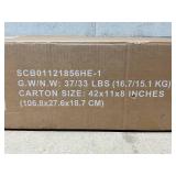 Tangkula Tall Slim Bathroom Storage Cabinet, 71" Freestanding Bathroom Cabinet