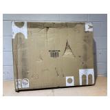 Foldable Dining Table for 2-4 People with Rubber Wood Legs for Small Space-Natural