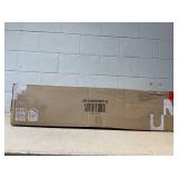 Costway logo Modern Farmhouse Counter Height Stools with Footrest and Cushion