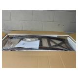 Costway logo Modern Farmhouse Counter Height Stools with Footrest and Cushion