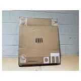 Costway Kids Natural Double Sided Art Easel with Paper Roll