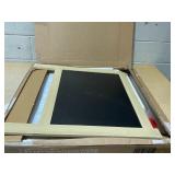 Costway Kids Natural Double Sided Art Easel with Paper Roll