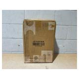 Costway Portable Shoe Rack Organizer 12-Cube 48 Pair Shoe Shelf Storage Cabinet w/Hook Black