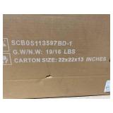 Costway 360-Degree Swivel Gaming Floor Chair with Foldable Adjustable Backrest Grey