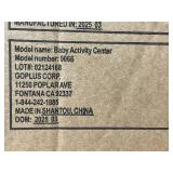 Costway 3-in-1 Baby Activity Center Toddler Bouncing Saucer w/ 3-position