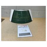 HOMCOM Christmas Tree Collar, Steel Tree Ring Skirt, Home Xmas Decoration for Christmas Tree, 26" x 26" x 11", Green