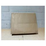 Outsunny 20lbs Half Round Patio Umbrella Base Outdoor Decorative Resin Parasol Stand Holder for ?1.5", ?1.9" Pole