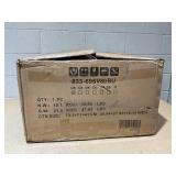 HOMCOM Fabric Tufted Club Accent Chair with Wooden Legs, Blue