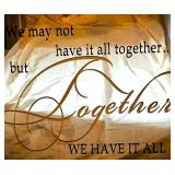 Beveled Glass Mirror with Solid Wood Frame