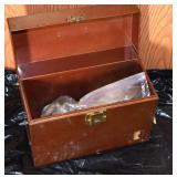 BAGS AND A NOTEBOOK FULL   POGS