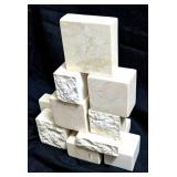 MARBLE SCULPTURE - Willow Tree "Angel of Hope" designed by Susan Lordi, Miniature Seth Thomas grandfather clock, Wade Whimsies from the UK Developed by Sir George Wade, Two POLAR BEARS from the Red 