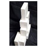 MARBLE SCULPTURE - Willow Tree "Angel of Hope" designed by Susan Lordi, Miniature Seth Thomas grandfather clock, Wade Whimsies from the UK Developed by Sir George Wade, Two POLAR BEARS from the Red 