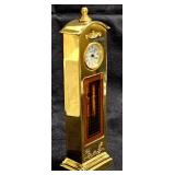 MARBLE SCULPTURE - Willow Tree "Angel of Hope" designed by Susan Lordi, Miniature Seth Thomas grandfather clock, Wade Whimsies from the UK Developed by Sir George Wade, Two POLAR BEARS from the Red 