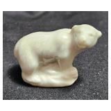 MARBLE SCULPTURE - Willow Tree "Angel of Hope" designed by Susan Lordi, Miniature Seth Thomas grandfather clock, Wade Whimsies from the UK Developed by Sir George Wade, Two POLAR BEARS from the Red 