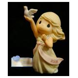 Precious Moments collection - Blessings of Peace to You, Come Let Us Adore Him, Winter