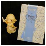 Precious Moments collection - Blessings of Peace to You, Come Let Us Adore Him, Winter