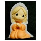 Precious Moments collection - Blessings of Peace to You, Come Let Us Adore Him, Winter