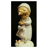 Precious Moments collection - Blessings of Peace to You, Come Let Us Adore Him, Winter