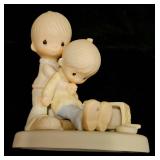 Precious Moments collection - Blessings of Peace to You, Come Let Us Adore Him, Winter