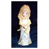 Precious Moments collection - Blessings of Peace to You, Come Let Us Adore Him, Winter