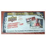 UPPER DECK BASEBALL CARDS UNOPENED 2009 FACTORY SET - 1st Edition Baseball Cards Series 1 and 2, Busy Bears Seek-N-Find deck of cards, RARE 1975 UNOPENED PACK Rare Vintage Soviet (USSR) Cigarette Pack