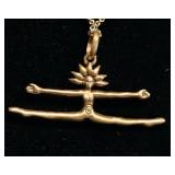 LEFTON Silver Jewelry & Porcelain trinket box WITH JEWELRY