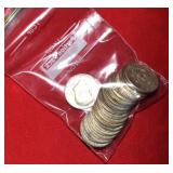 Twenty (20)  90% KENNEDY HALF DOLLARS