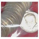 Twenty (20)  90% KENNEDY HALF DOLLARS