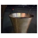 Lot of (1) Metal Decorative Floor Vase - Majesty by Accent Décor 10 1/2" x 32" (gold)