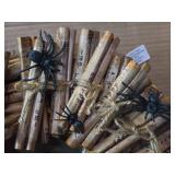 19" Haunted Book Paper Wreath