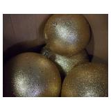 Lot of (1 Box) Christmas Ball Ornaments (assorted)