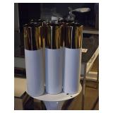 Lot of (5) Ceramic Table Vase 4" x 16"
