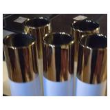 Lot of (5) Ceramic Table Vase 4" x 16"