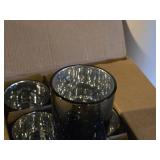 Lot of (12) Mercury Glass Tea Light / Votive Candleholder by Volens