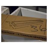 Lot of (2) Gladiator Geartrack Channels (in original packaging)