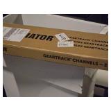 Lot of (2) Gladiator Geartrack Channels (in original packaging)