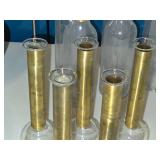 Lot of (5) Bud Vase - Zoya by Accent Décor 2 3/4" x 12 1/2"