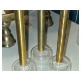 Lot of (3) Bud Vase - Zoya by Accent Décor 2 3/4" x 12 1/2"