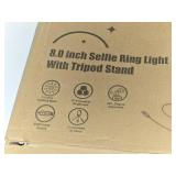 Selfie Ring Light with Tripod Stand 8" (in original packaging)