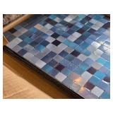 (5) Tile Sheets 11-1/2" x 11-1/2", (36) Acrylic Plastic Mirror Stickers 3-1/4" x 3-1/4"