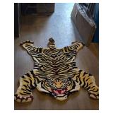 Tiger theme Area Rug 70" x 48"