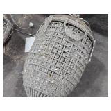 Empire Chandelier Hanging Light Fixture 28" x 16"