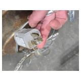 Empire Chandelier Hanging Light Fixture 28" x 16"