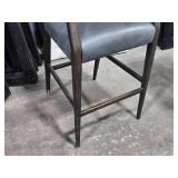 40" Padded Wood Bar Chair by Keagan