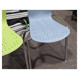 Lot of (2) Flow Chair with Chrome-Plated Legs - Berries by Jonti-Craft