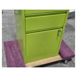 Bisley Metal Locking File Cabinet 3-drawer and Key