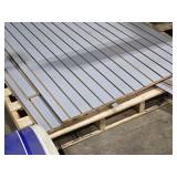 Lot of (3) Slat Wall 7